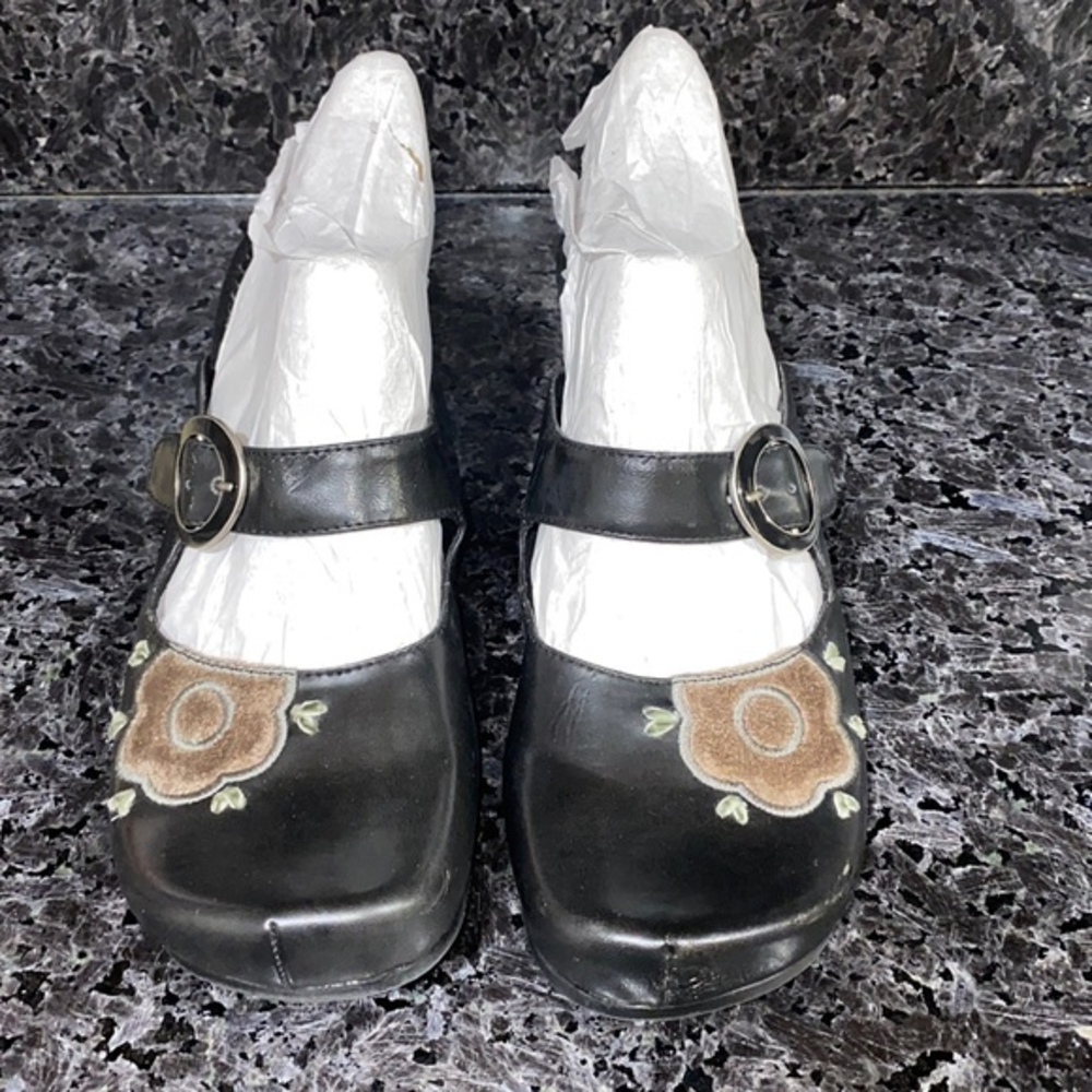 BareTraps Black‎ Leather Mules